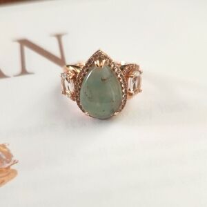 Le Vian Vanilla Topaz And Aquaprase Turquoise Strawberry Gold BVHW56.